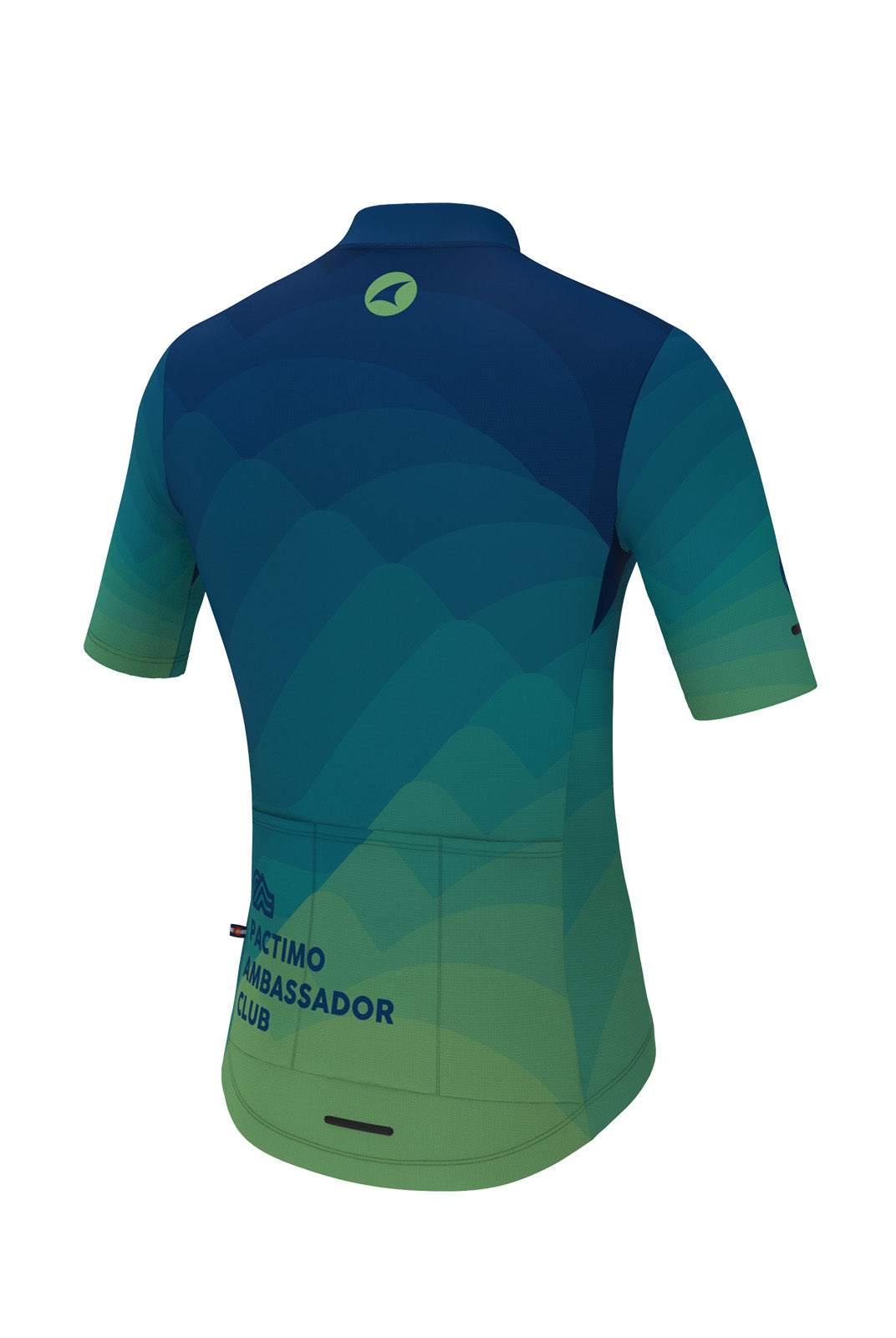 Men's PAC Ascent Aero Cycling Jersey - Twighlight Back View