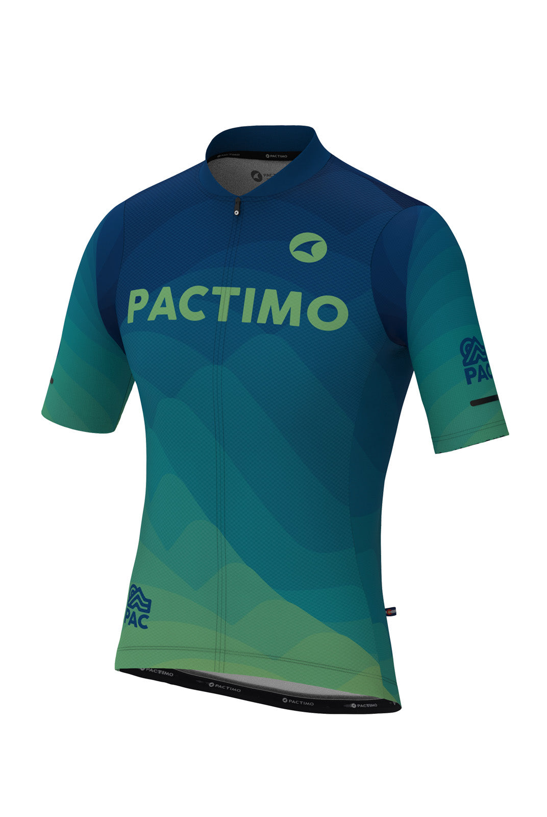 Men's PAC Ascent Aero Cycling Jersey - Twighlight Front View
