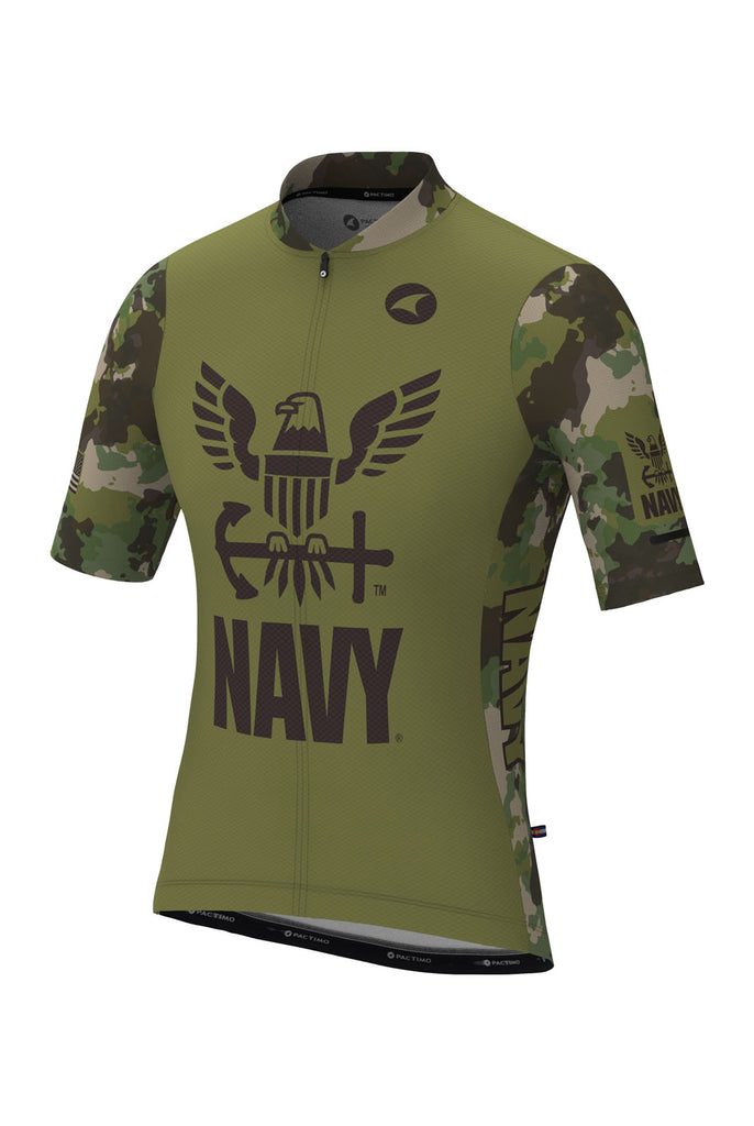 Men's US Navy Aero Cycling Jersey | USA Military | Pactimo