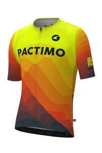 Men's PAC Summit Cycling Jersey - Daybreak Front View
