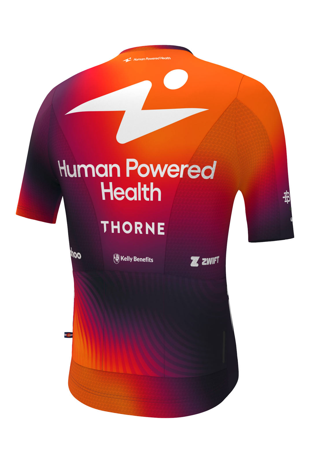 Men's Human Powered Health Cycling Jersey - Summit Back View