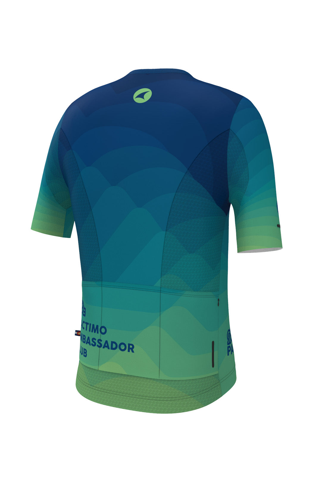 Men's PAC Summit Aero Cycling Jersey - Twighlight Back View