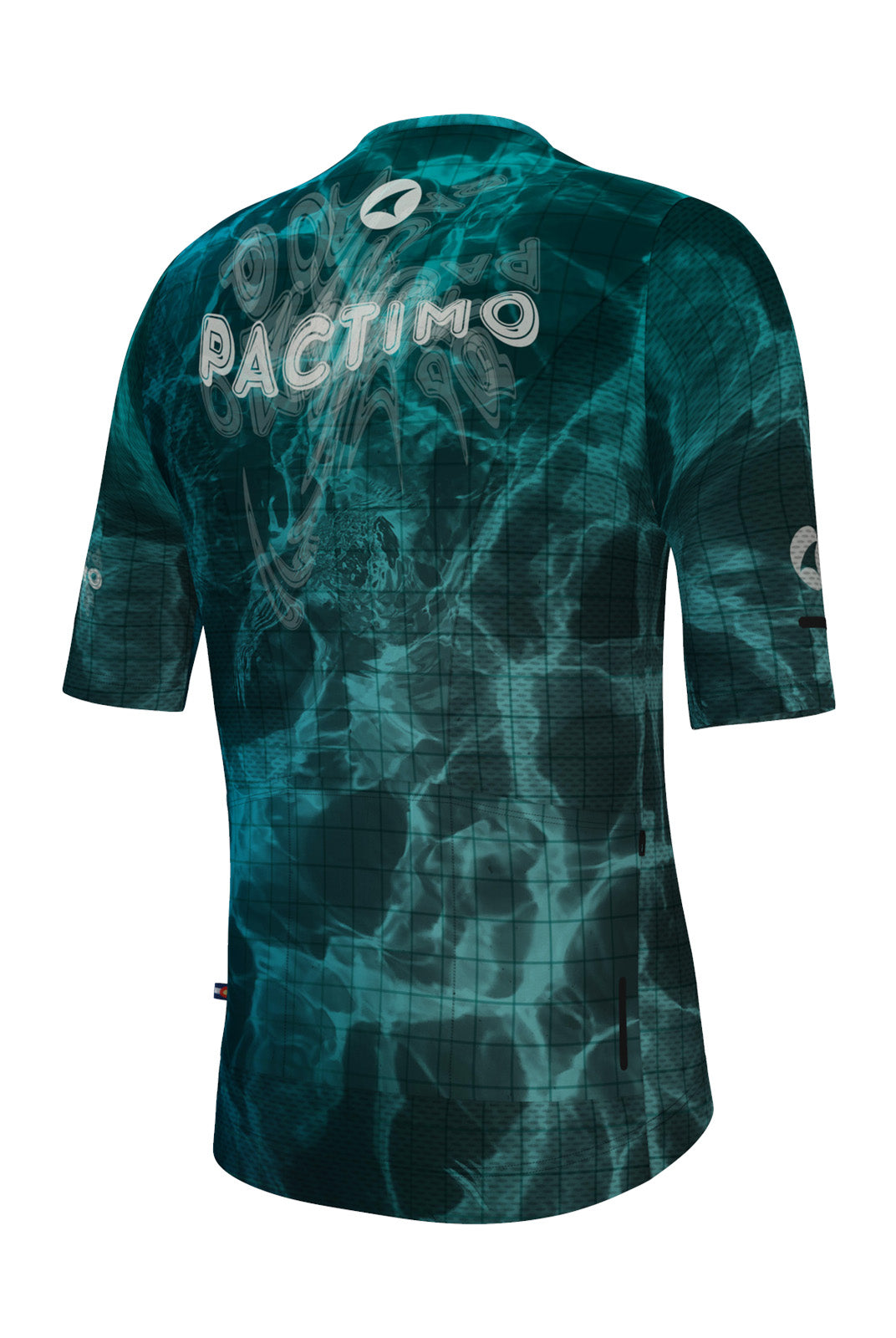 Men's Pool Vibes Aero Mesh Cycling Jersey  - Back View