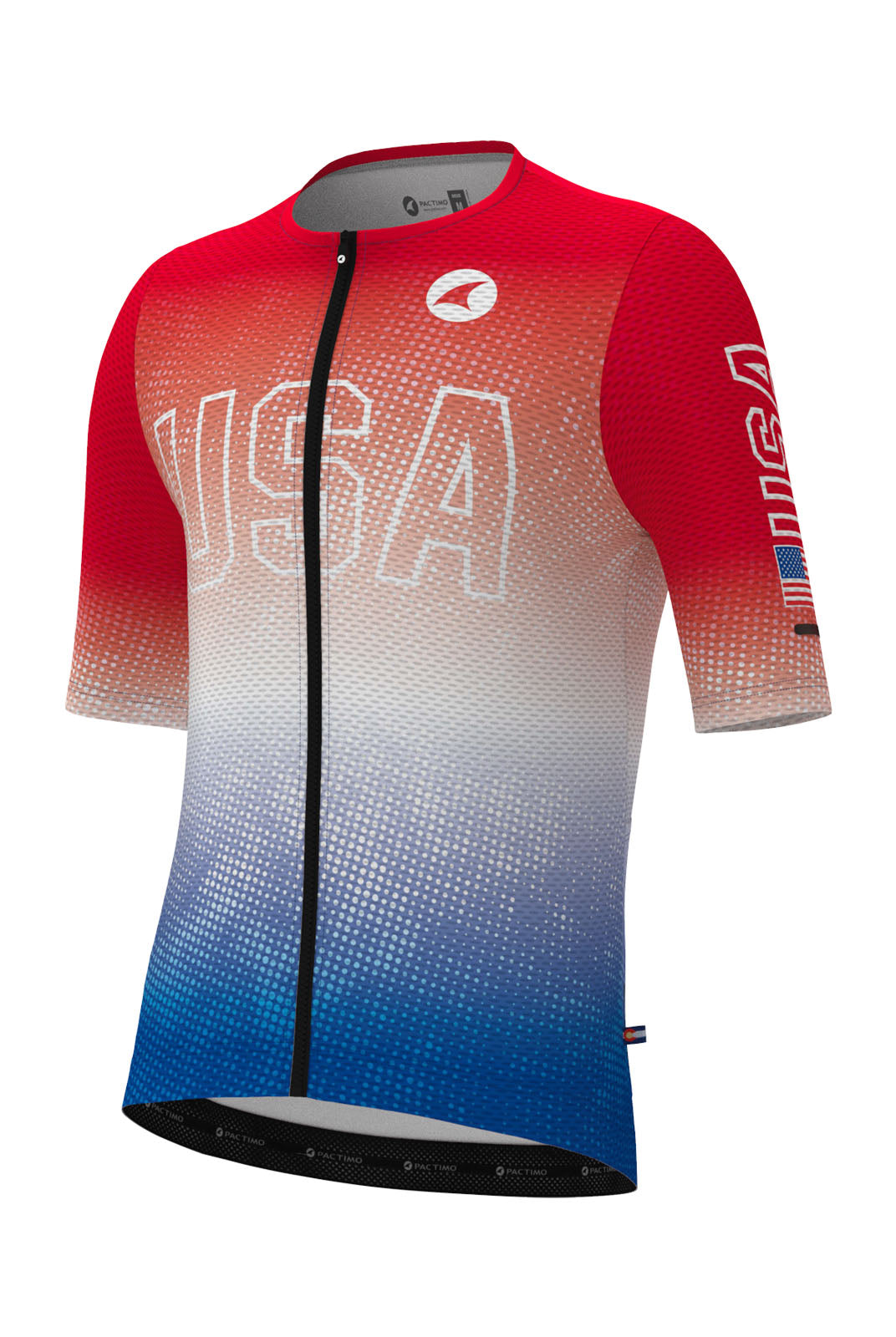 Men's USA Rocket Pop Mesh Cycling Jersey | Active Cooling | Pactimo
