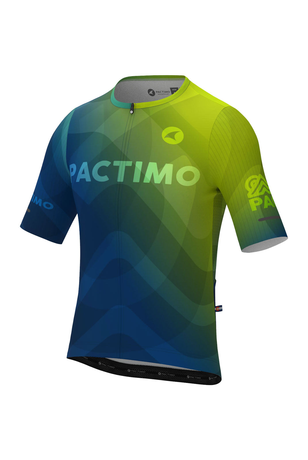 Men's PAC Flyte Cycling Jersey - Cool Fade Front View