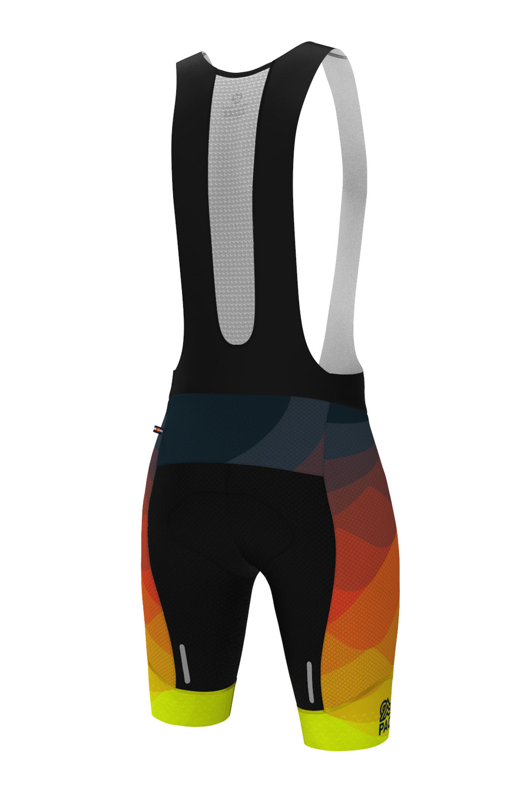 Men's PAC Summit Raptor Cycling Bibs - Daybreak Back View