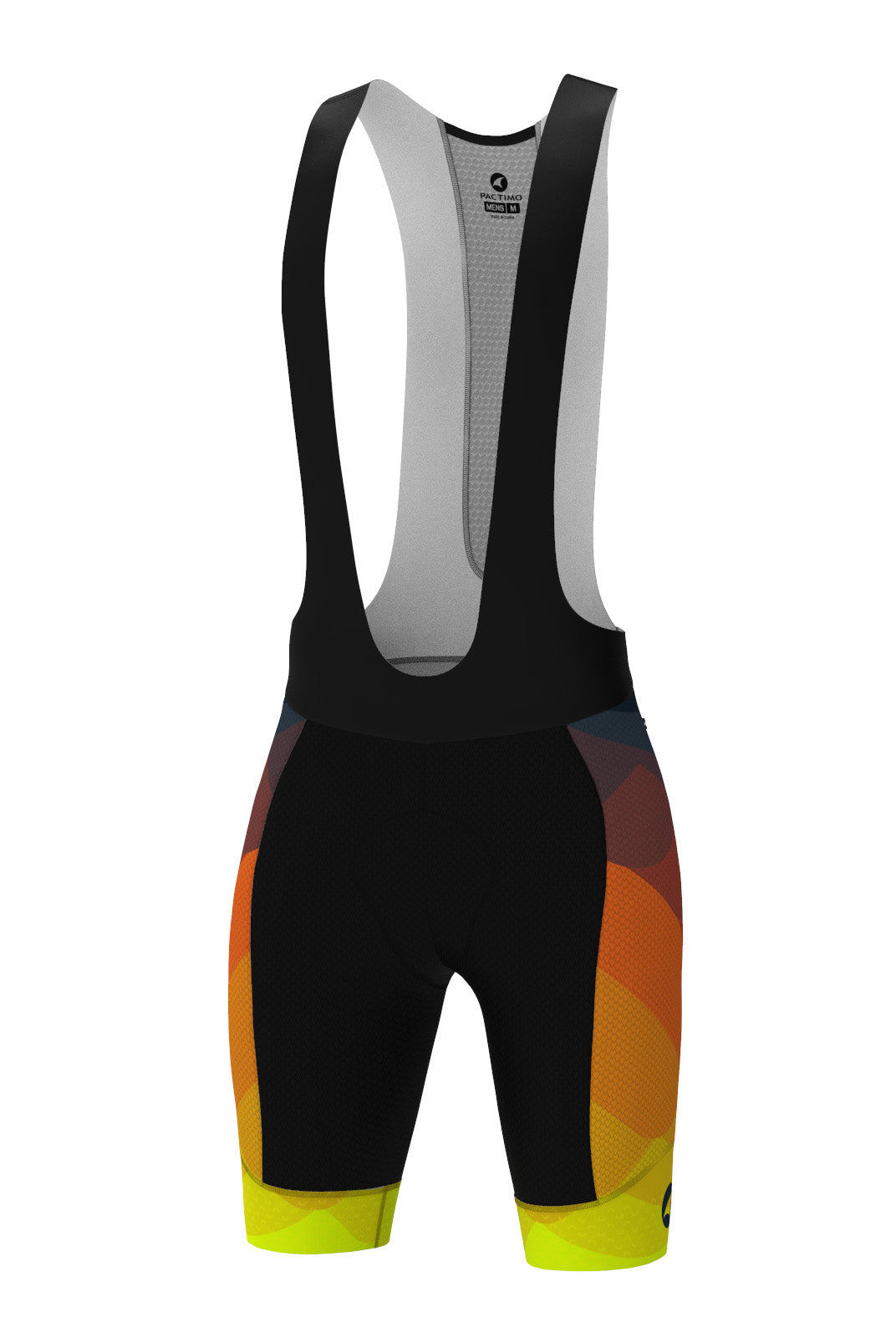 Men's PAC Summit Raptor Cycling Bibs - Daybreak Front View