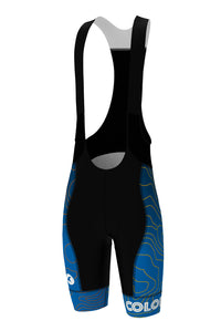 Men's Long Length Colorado Cycling Bibs - Dawn Ombre