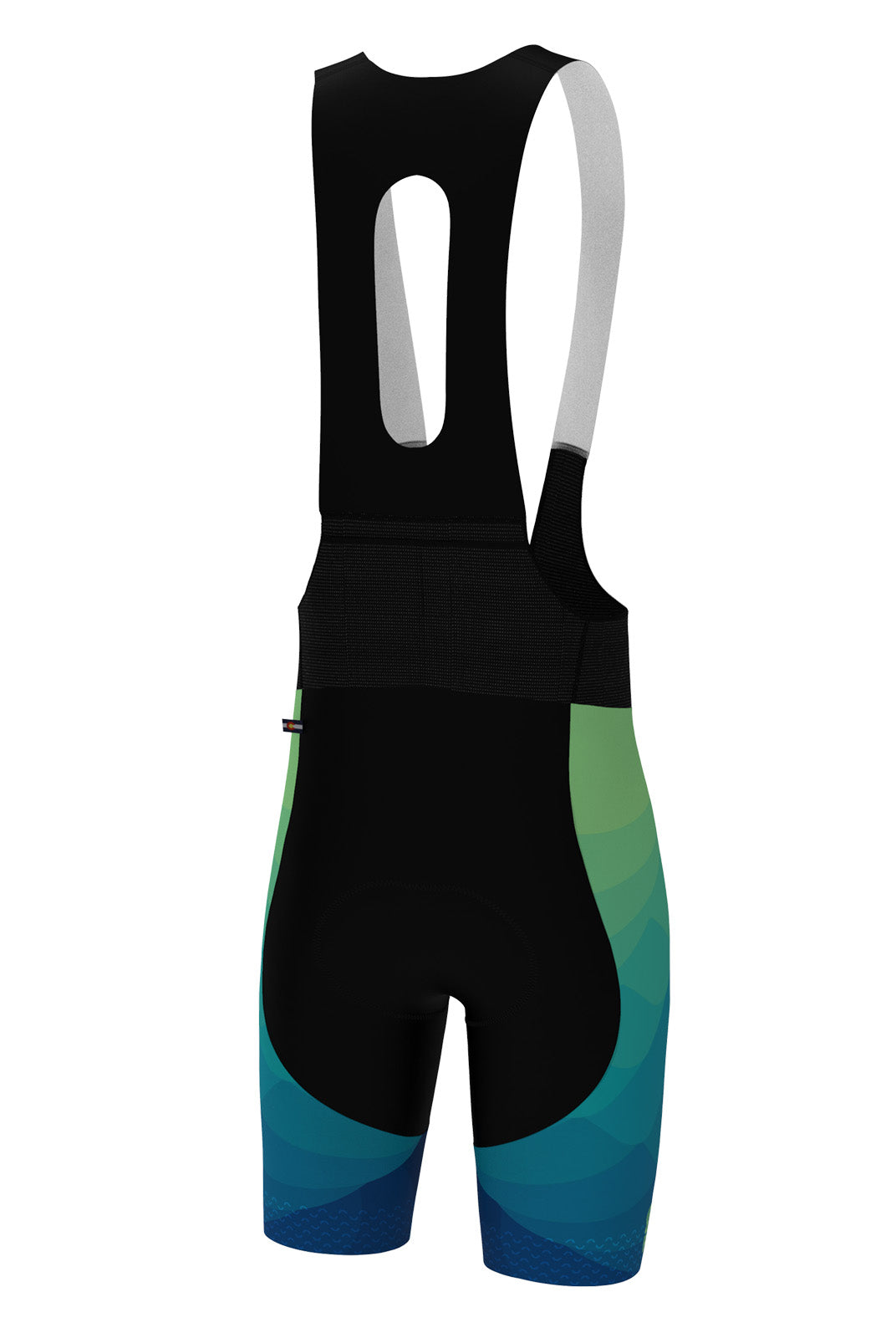 Men's PAC Flyte Cycling Bibs - Twighlight Back View
