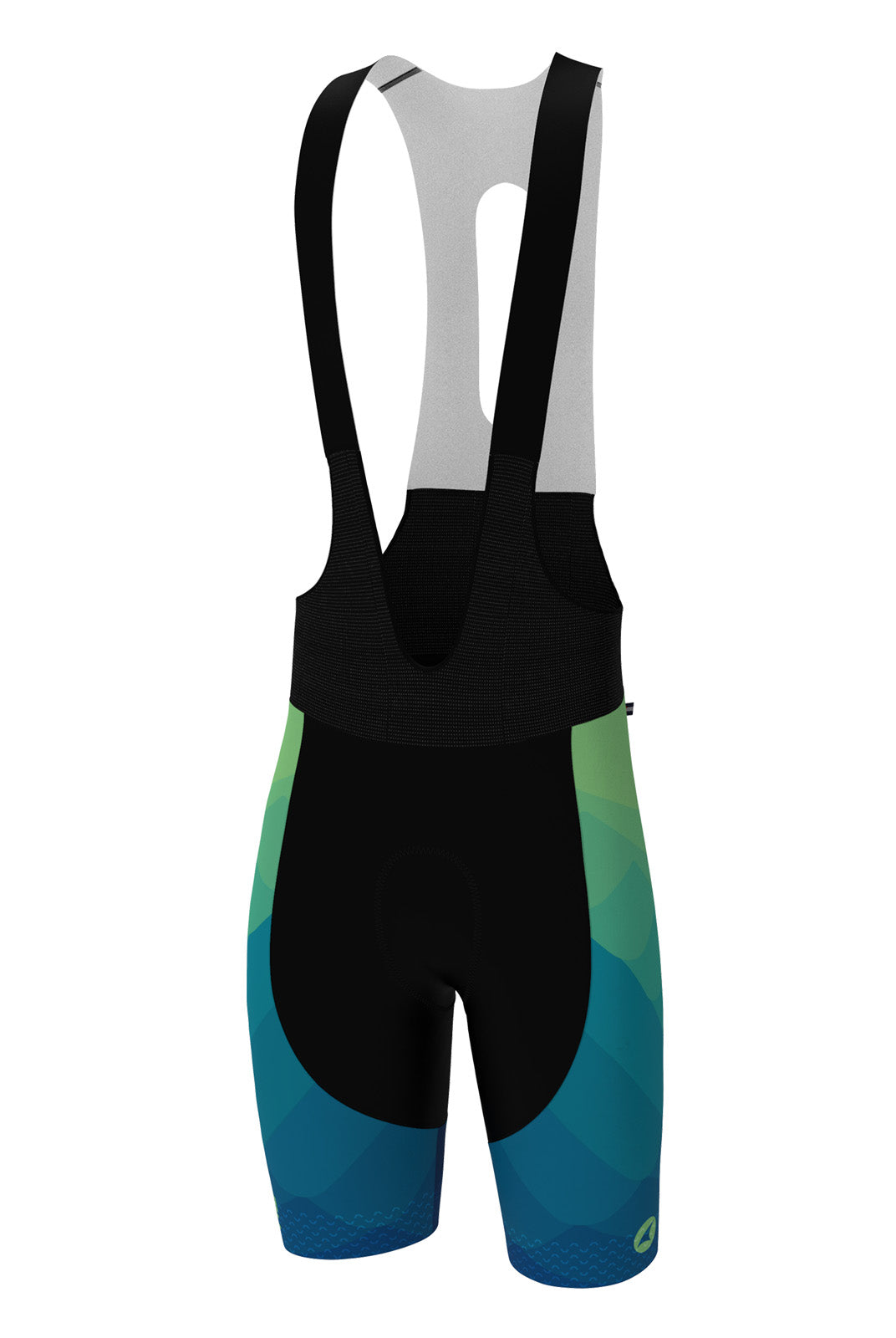 Men's PAC Flyte Cycling Bibs - Twighlight Front View