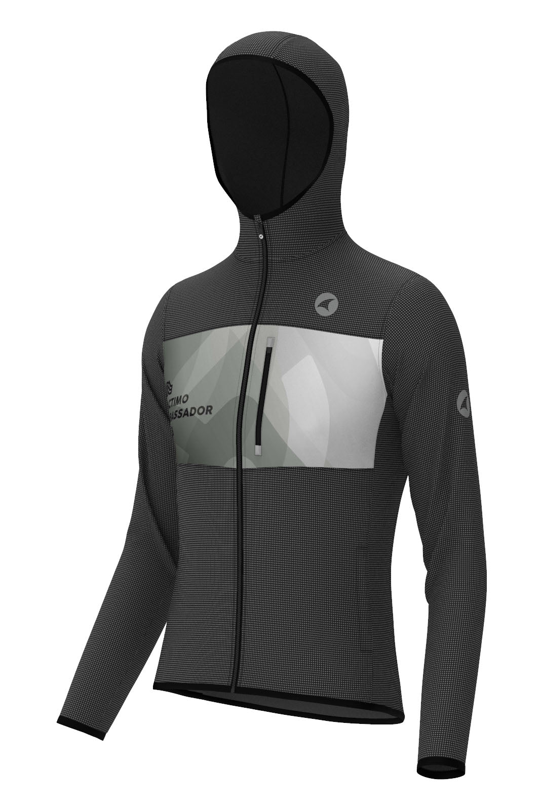 Men's PAC Cycling Hoodie - Front View