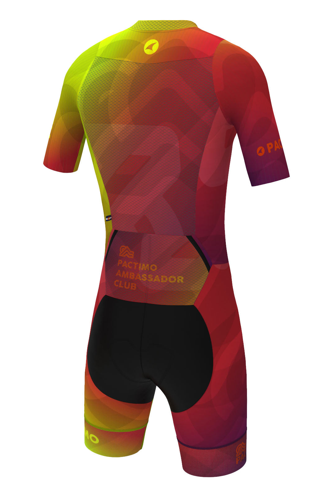 Men's PAC Threshold Tri Suit - Warm Fade Back View