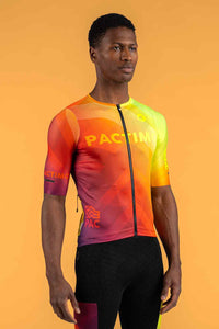 Men's PAC Aero Cargo Cycling Jersey - Warm Fade Front View