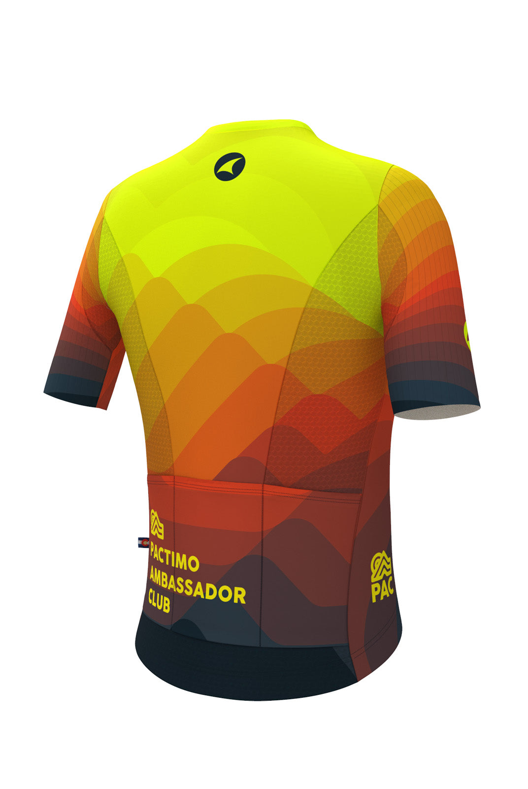 Women's PAC Flyte Cycling Jersey - Daybreak Back View