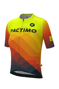 Women's PAC Flyte Cycling Jersey - Daybreak Front View