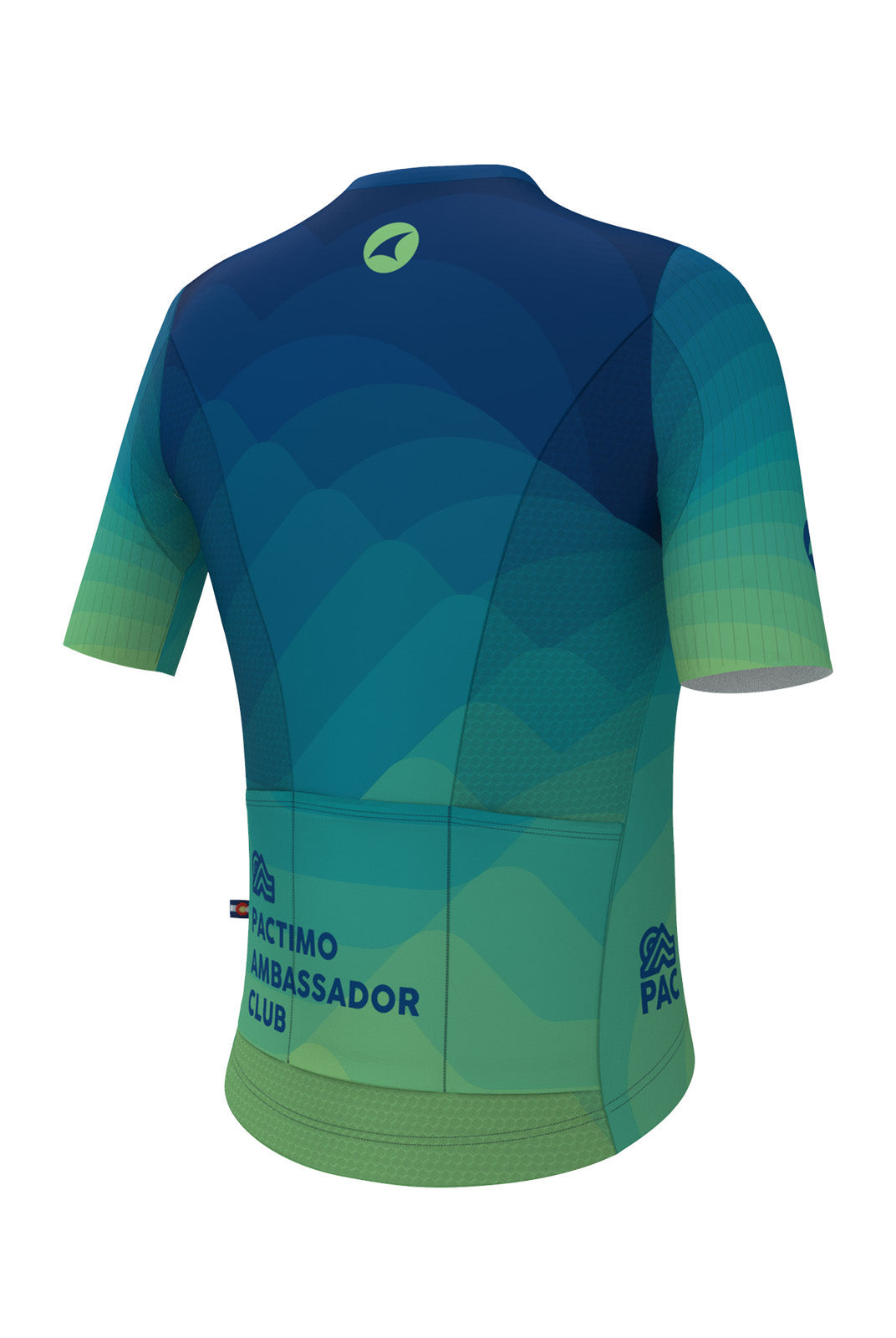 Women's PAC Flyte Cycling Jersey - Twighlight Back View