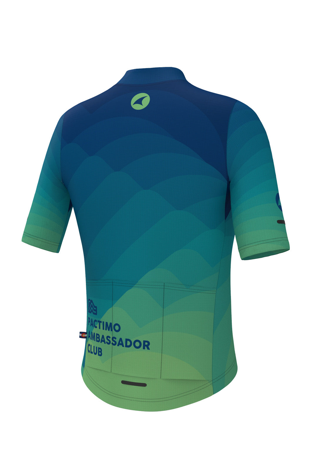 Women's PAC Ascent Aero Cycling Jersey - Twighlight Back