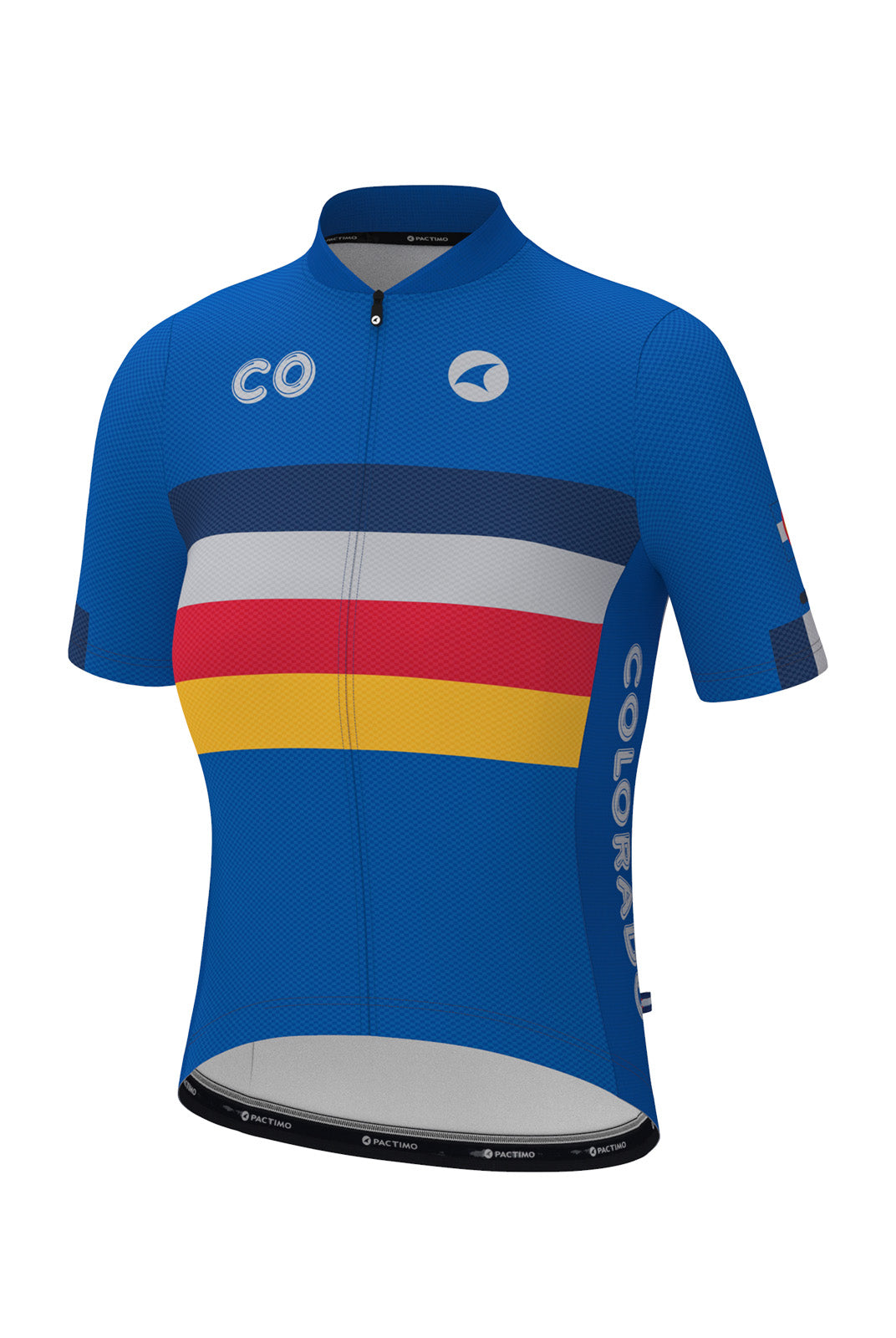 Women's Retro Colorado Cycling Jersey - Ascent Front View