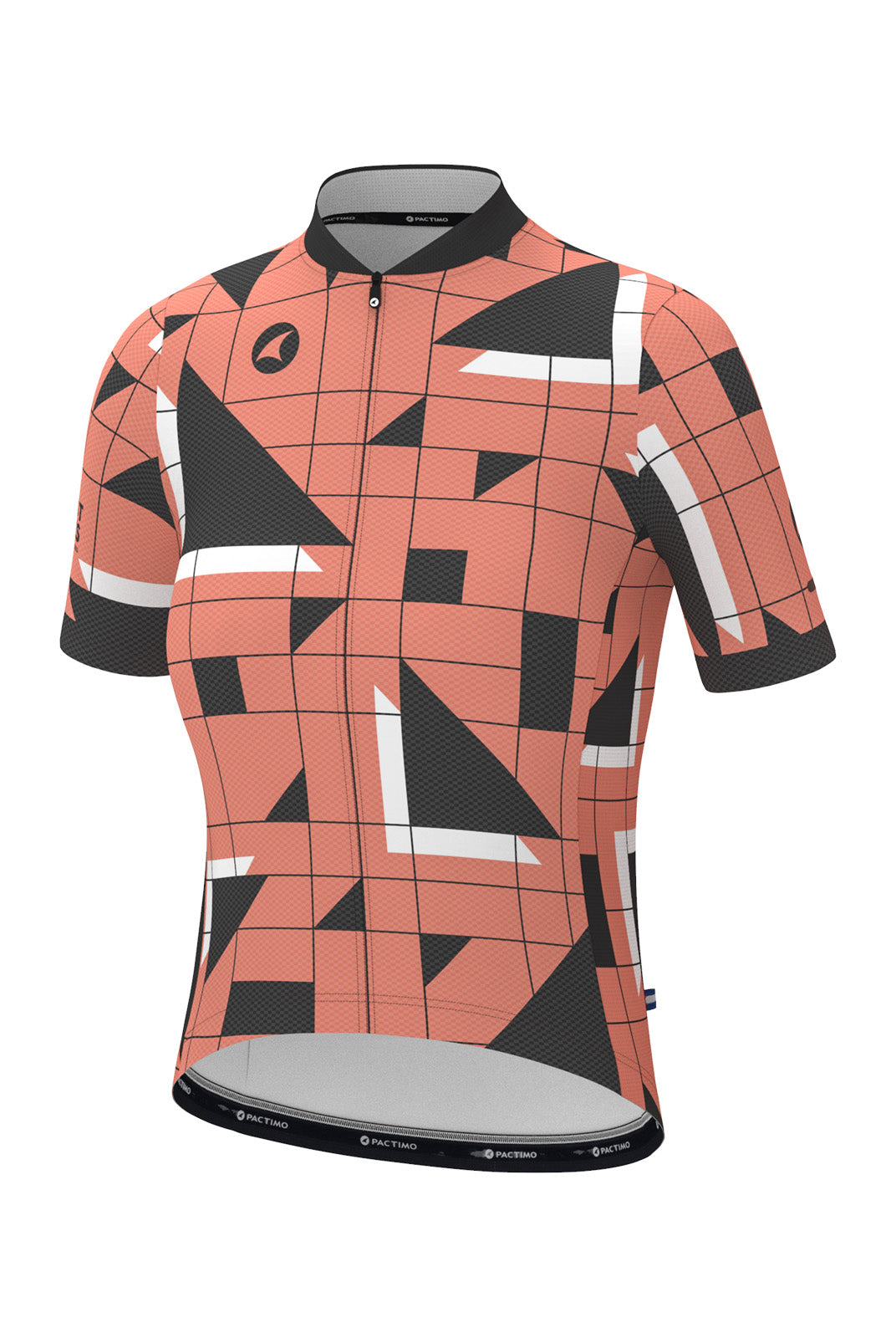 Women's Red Unique Cycling Jerseys - Sandra Fettingis Front View