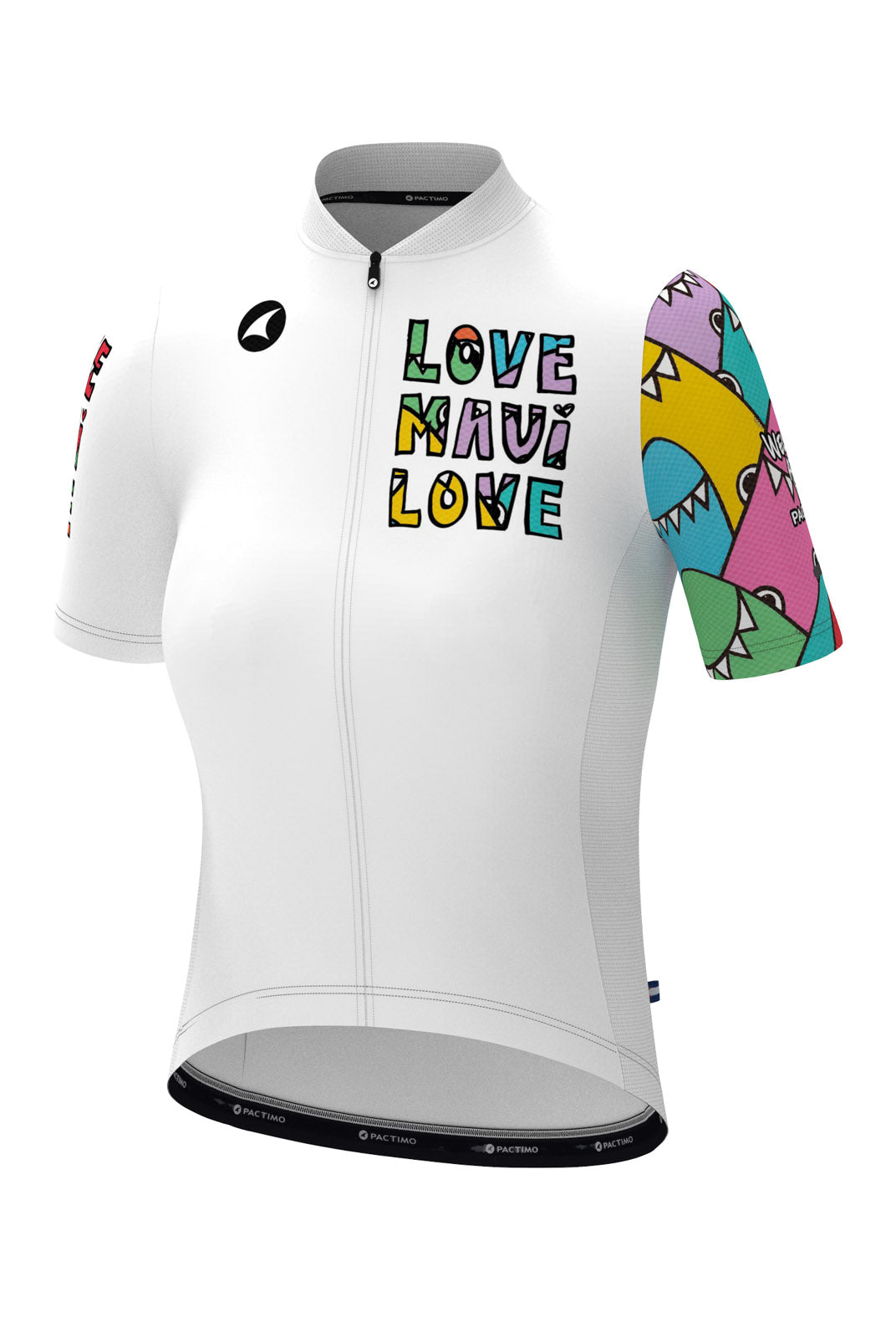Maui Relief Cycling Jersey for Women - Welzie Design Front View