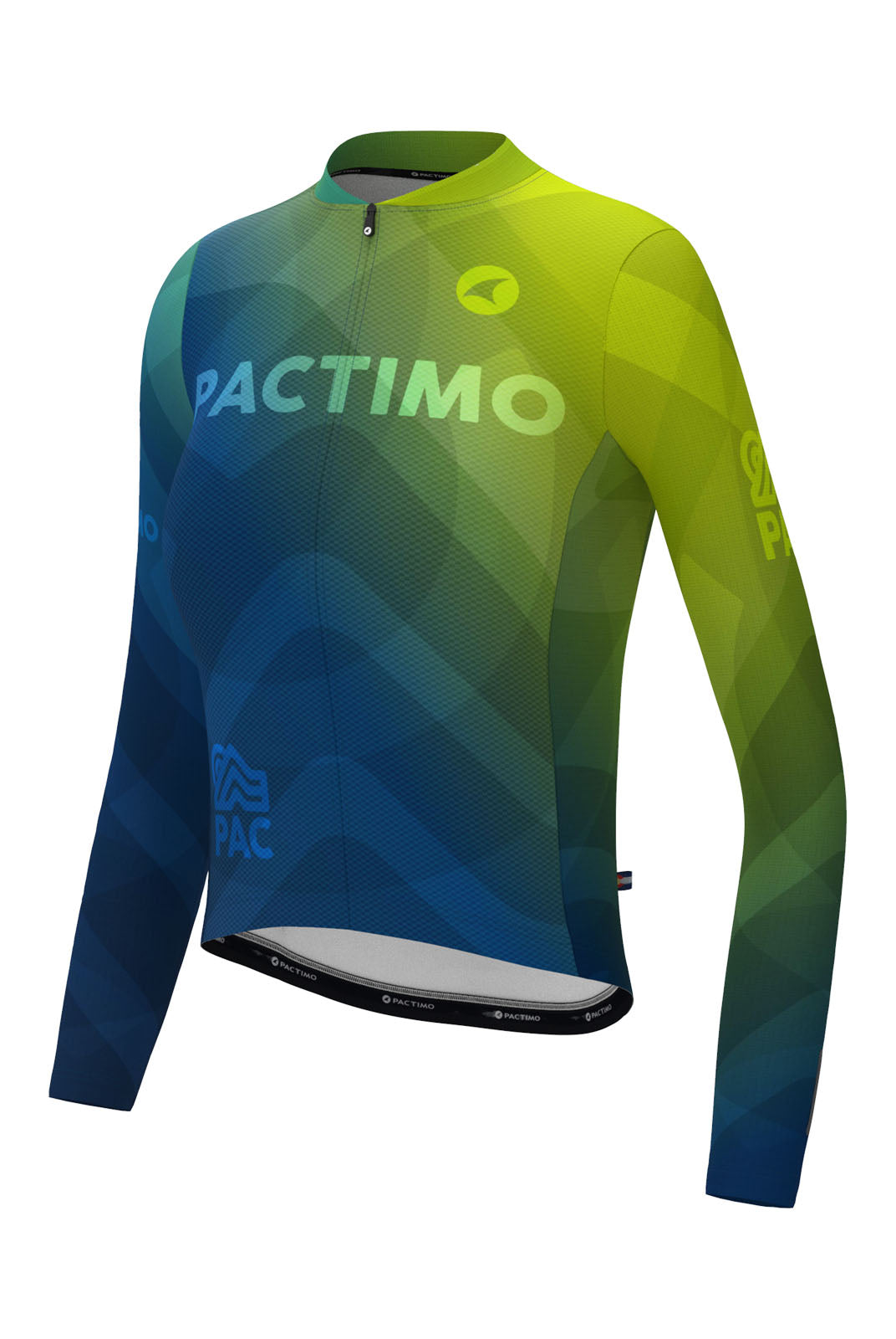 Women's PAC Aero Long Sleeve Cycling Jersey - Cool Fade Front View