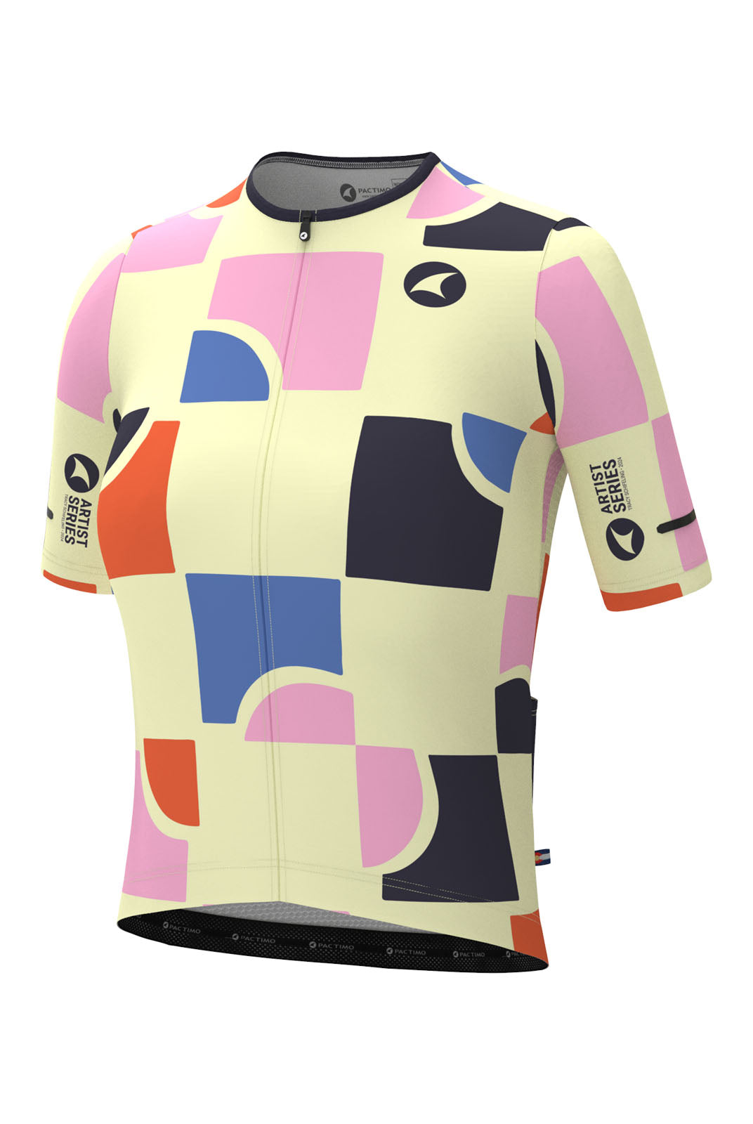 Women's Unique Cycling Jersey - Geo Front View