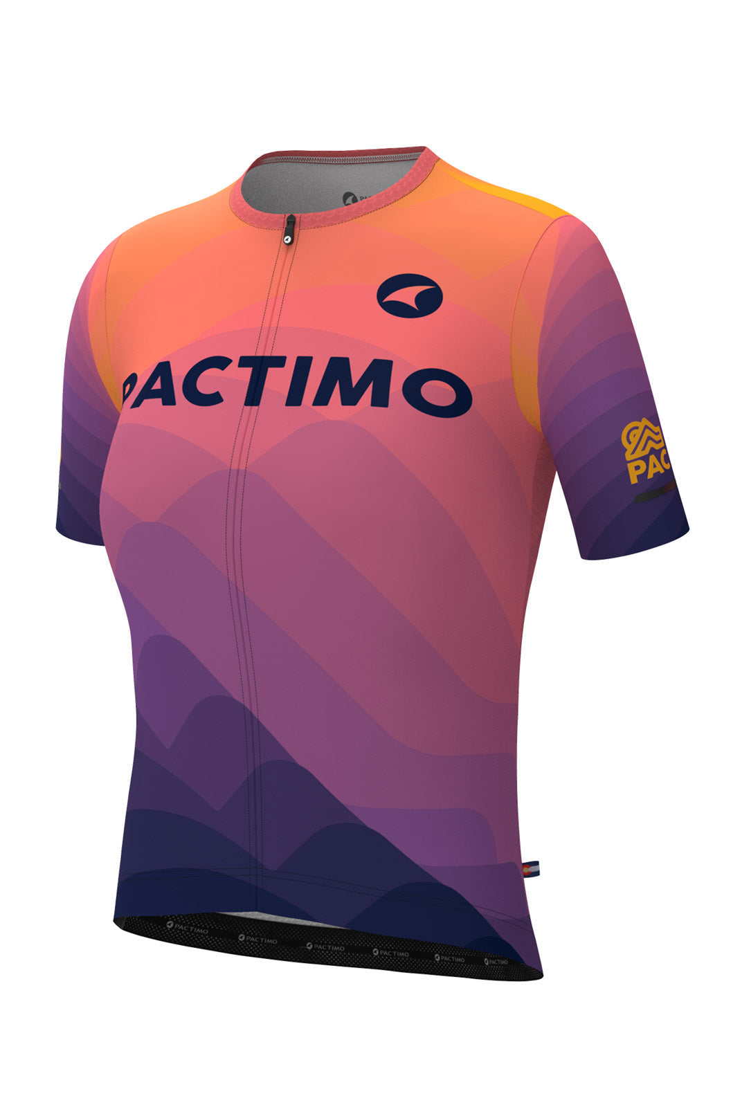 Women's PAC Summit Aero Cycling Jersey - Alpenglow Front