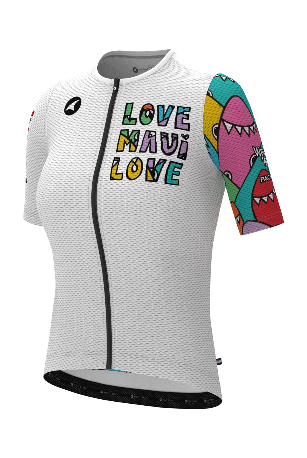 Women's Summer Cycling Jersey - Welzie Design - Front View