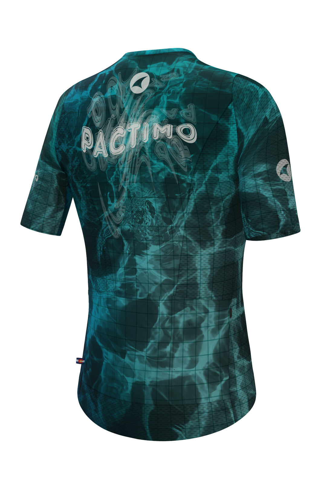 Women's Pool Vibes Aero Mesh Cycling Jersey  - Back View