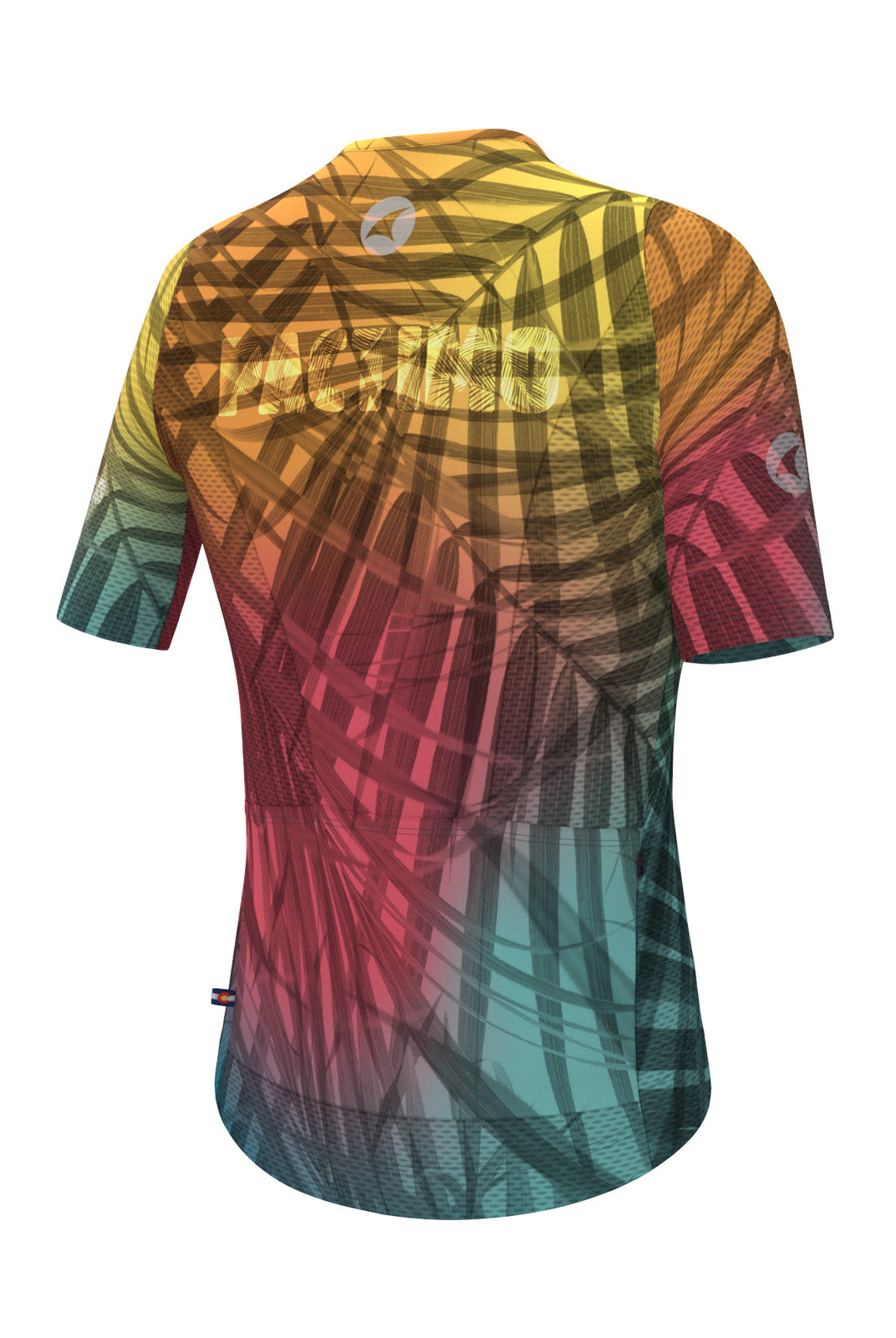 Women's Beach Vibes Aero Mesh Cycling Jersey  - Back View