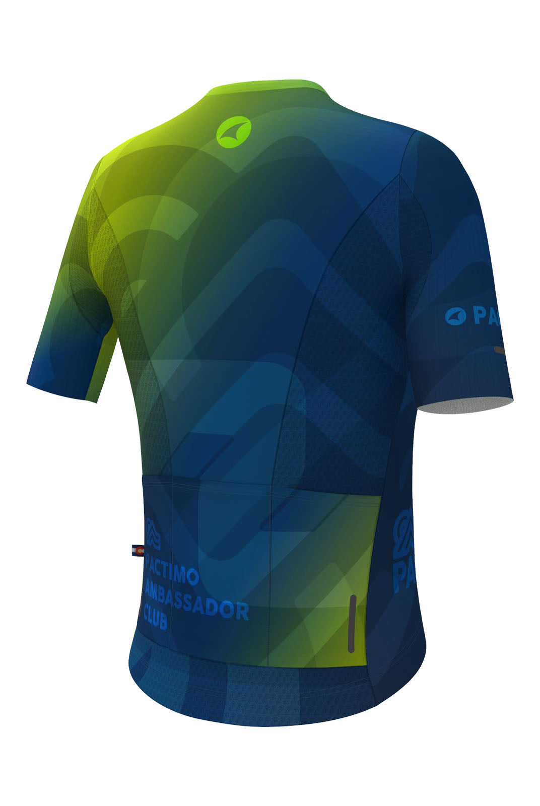 Women's PAC Flyte Cycling Jersey - Cool Fade Back View