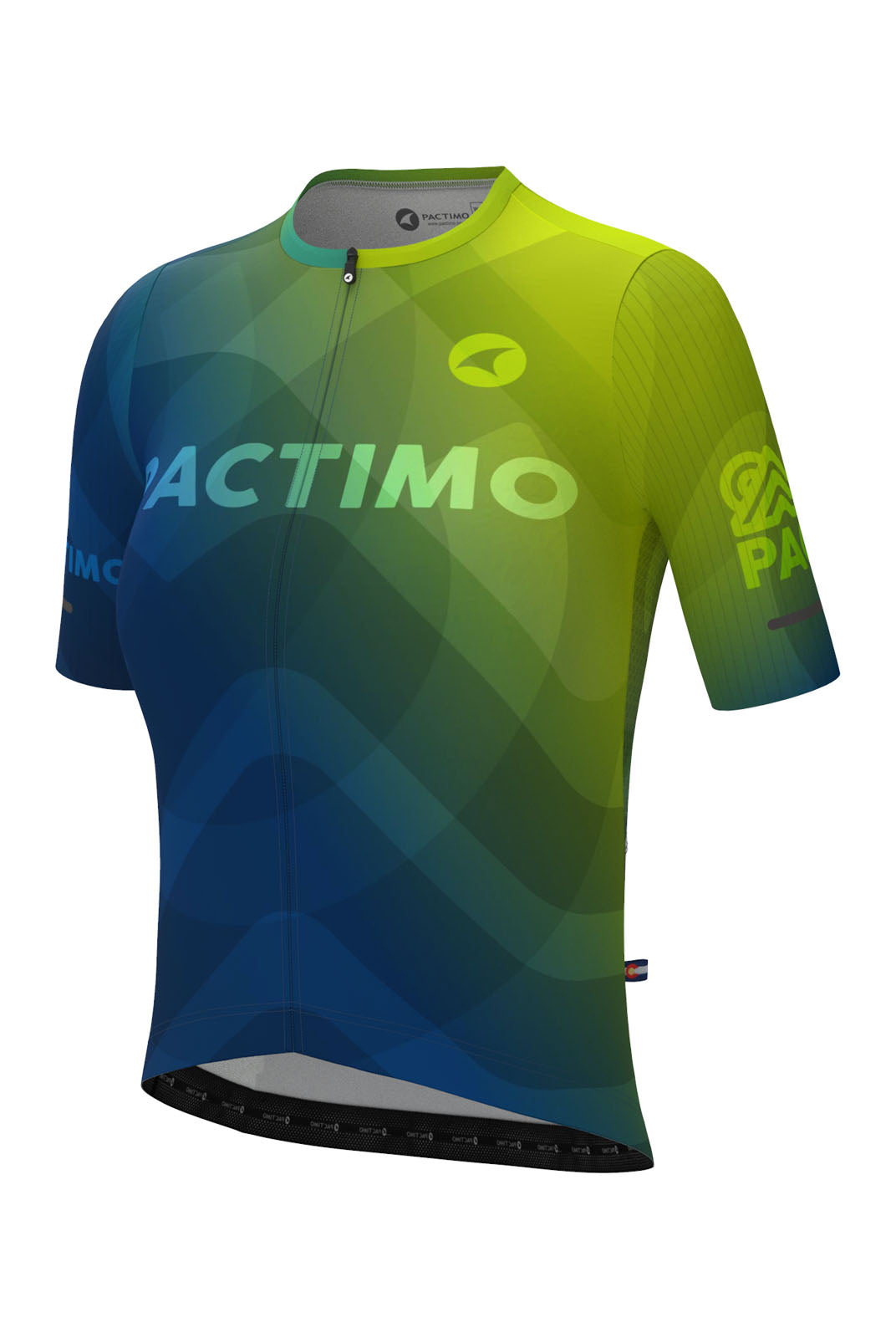 Women's PAC Flyte Cycling Jersey - Cool Fade Front View