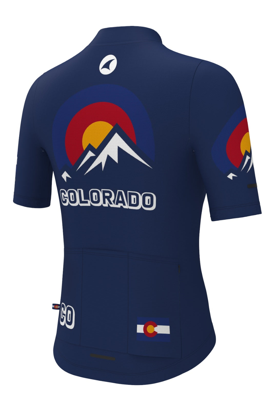 Colorado Men's Cycling Jersey (S, M, L, XL, 2XL, 3XL Colorado Men's Cycling Jersey (S, M, L, XL, 2XL, 3XL