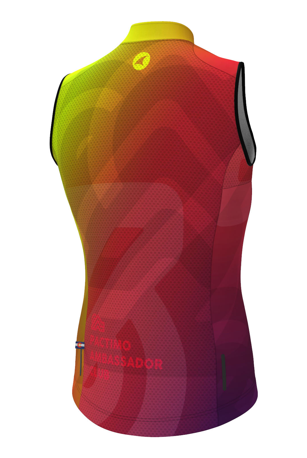 Women's PAC Divide Cycling Wind Vest - Warm Fade Back