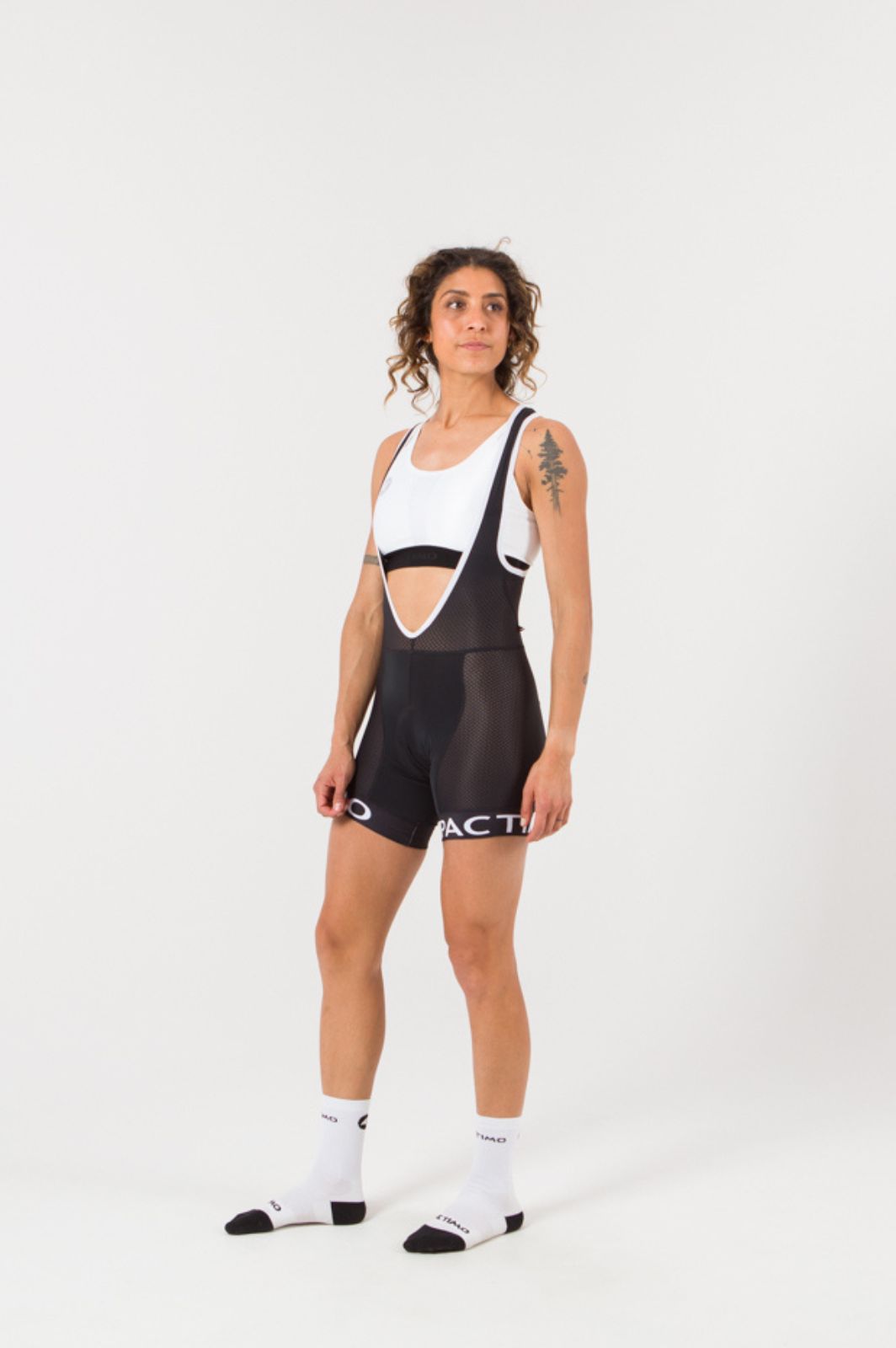 Women's Apex MTB Bib Liner - Front View