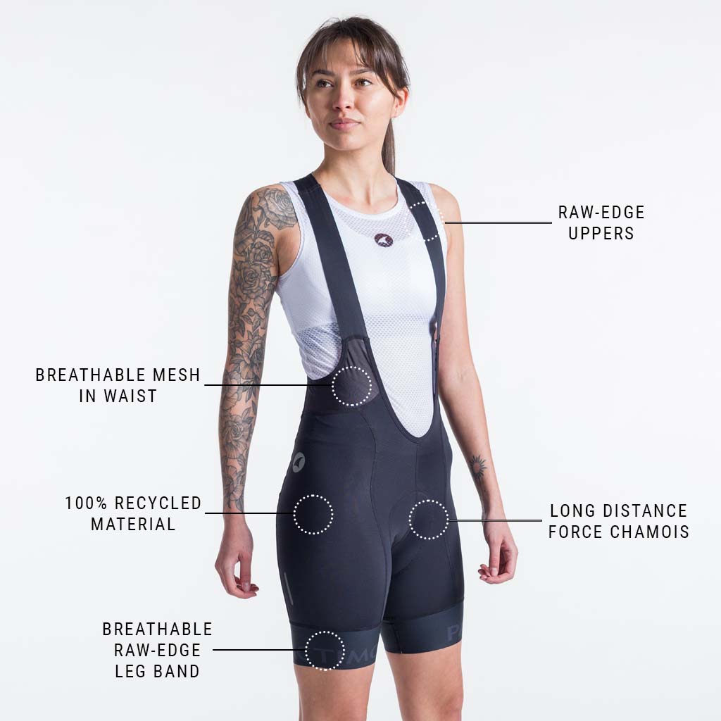 Women's Ascent Vector Pro Bib Short Comparison