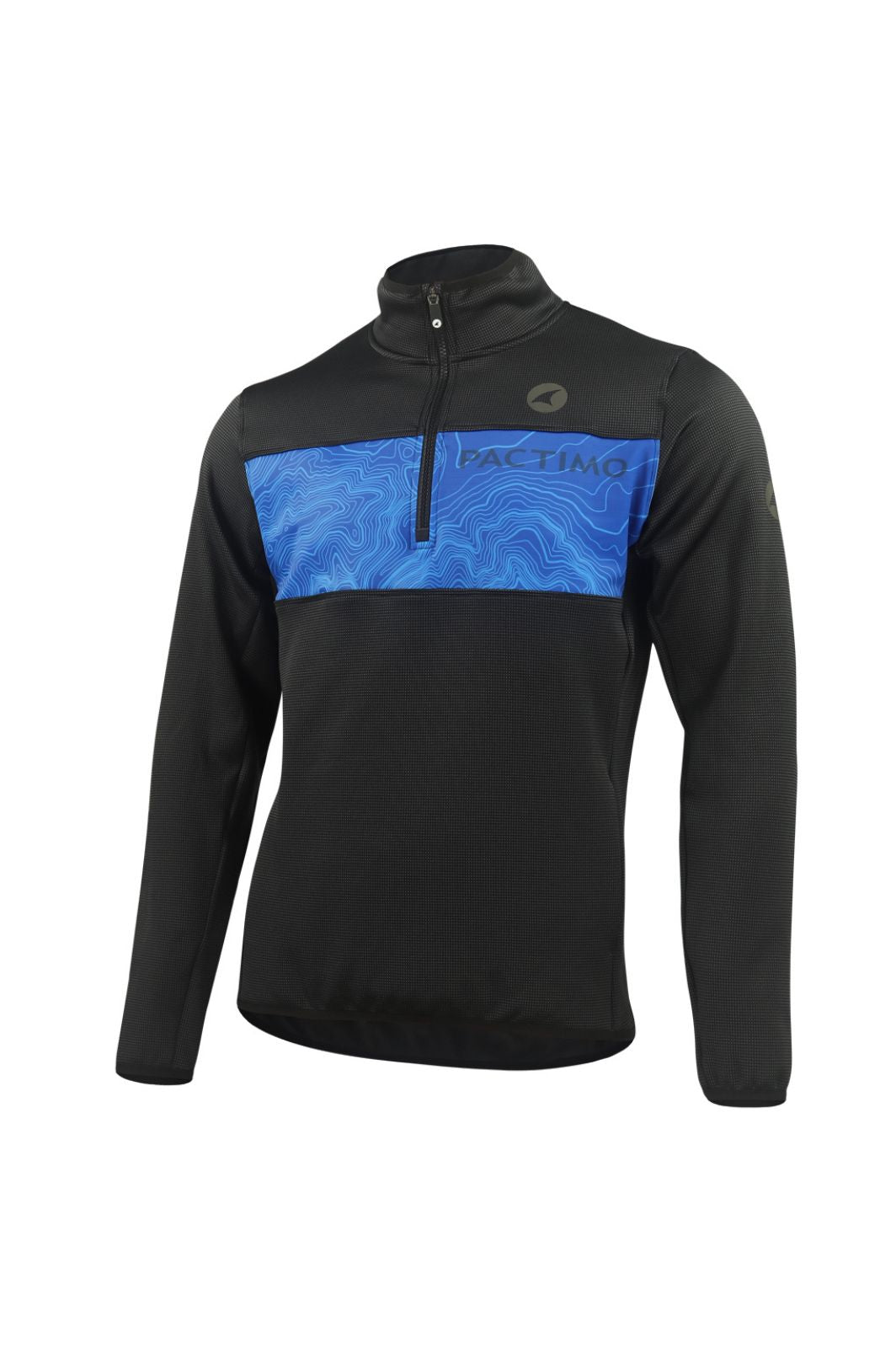 Men's Blue Casual Off-Bike PulloverMen's Blue Casual Off-Bike Pullover 