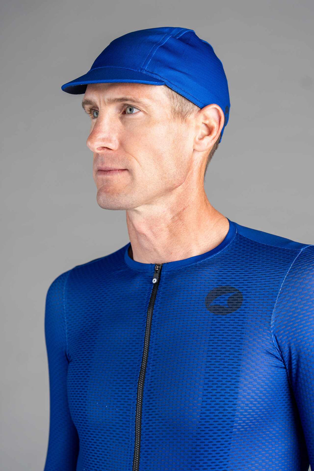 Blue Cycling Cap 
