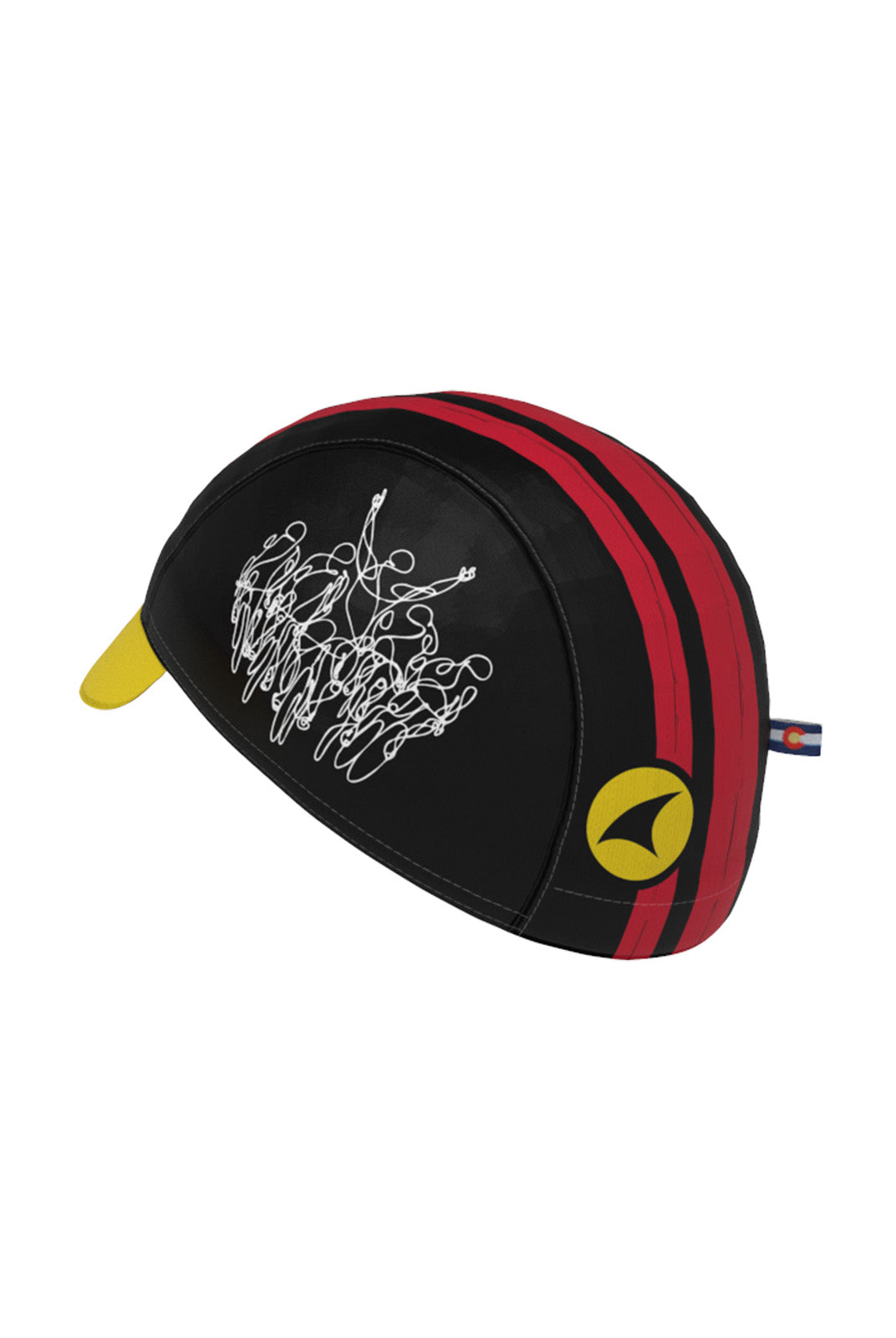 Cycling Cap - Power, Pride, Legacy side view