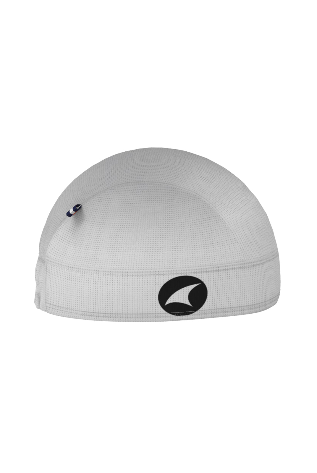 White Skull Cycling Cap - Right Side