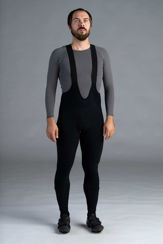 Men's Winter Cycling Tights - Windproof & DWR | Pactimo