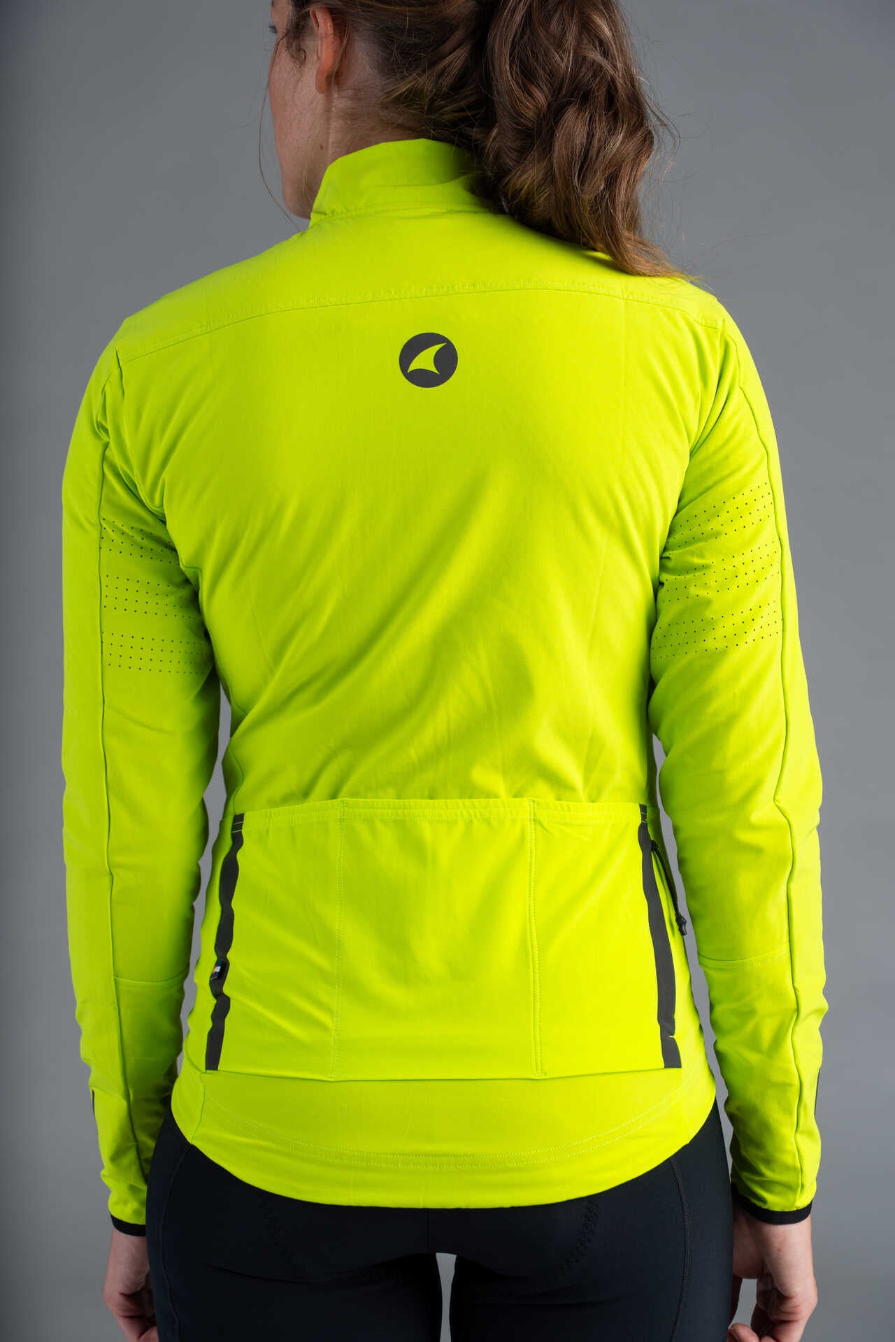Women's High-Visibility Thermal Cycling Jacket - Back Pockets