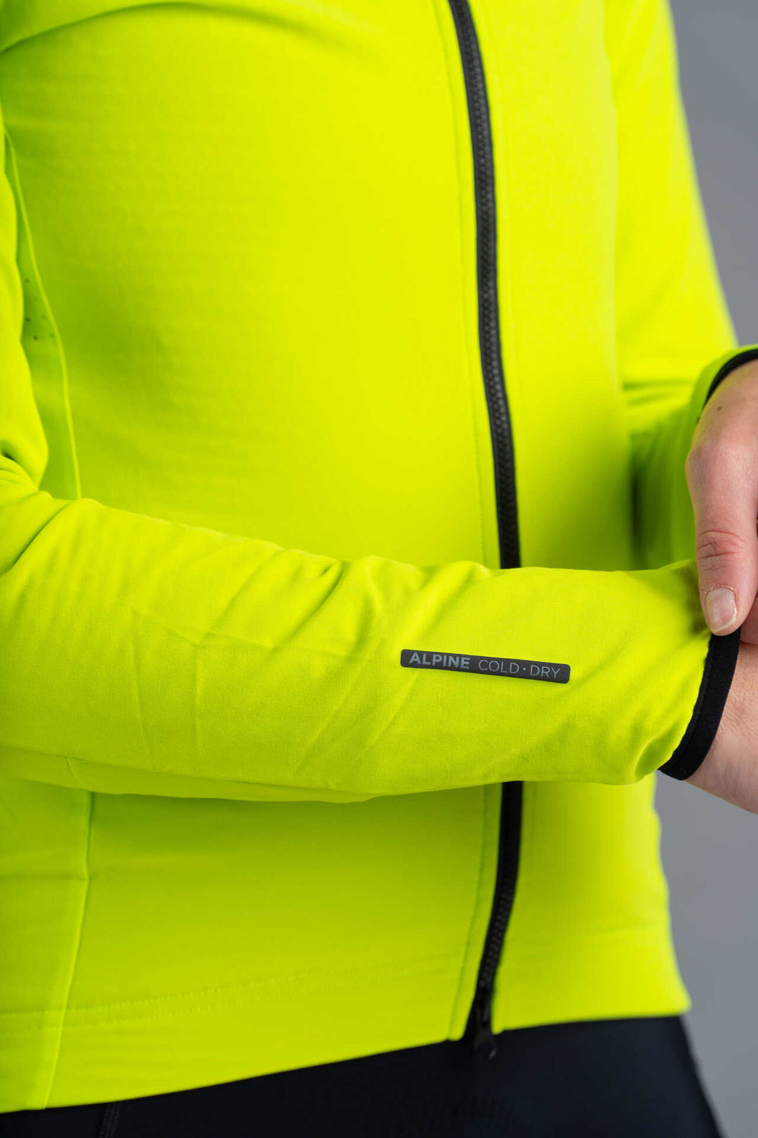 Women's High-Visibility Thermal Cycling Jacket - Sleeve Detail