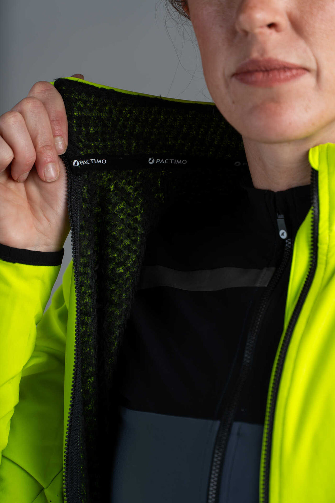 Women's High-Visibility Thermal Cycling Jacket - Polartec Alpha Fleece Lining