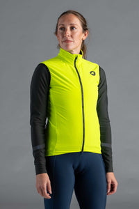 Women's High-Visibility Thermal Cycling Vest - Front View