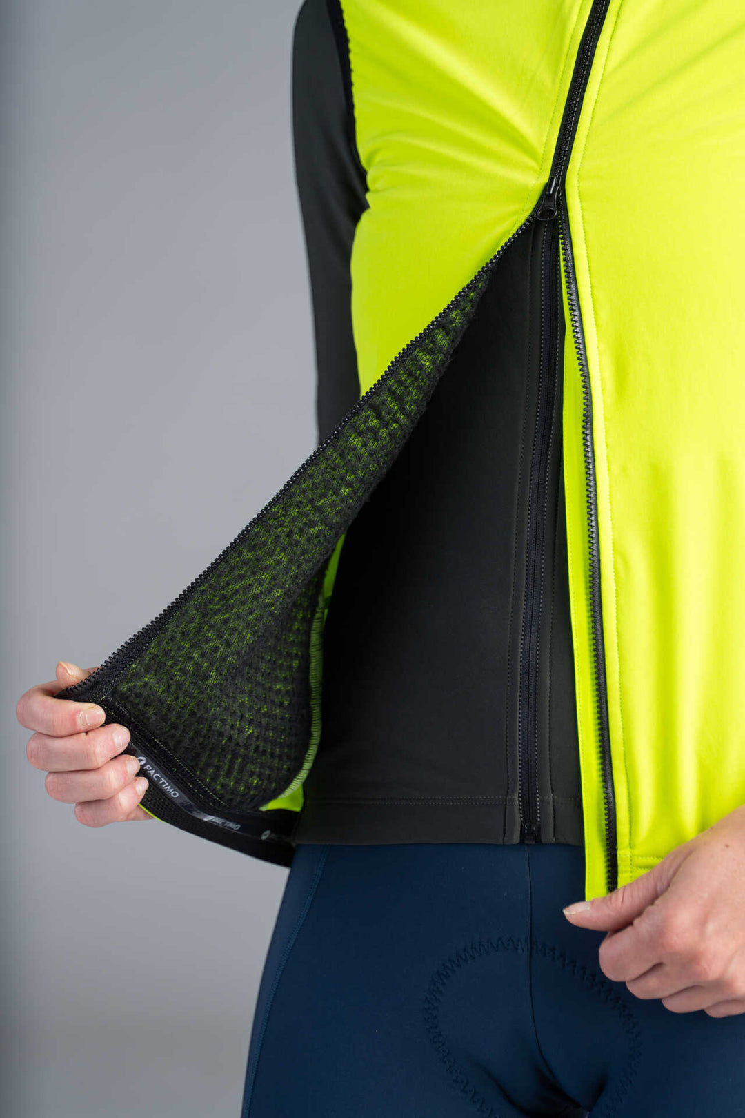 Women's High-Visibility Thermal Cycling Vest - Polartec Alpha Fleece Liner