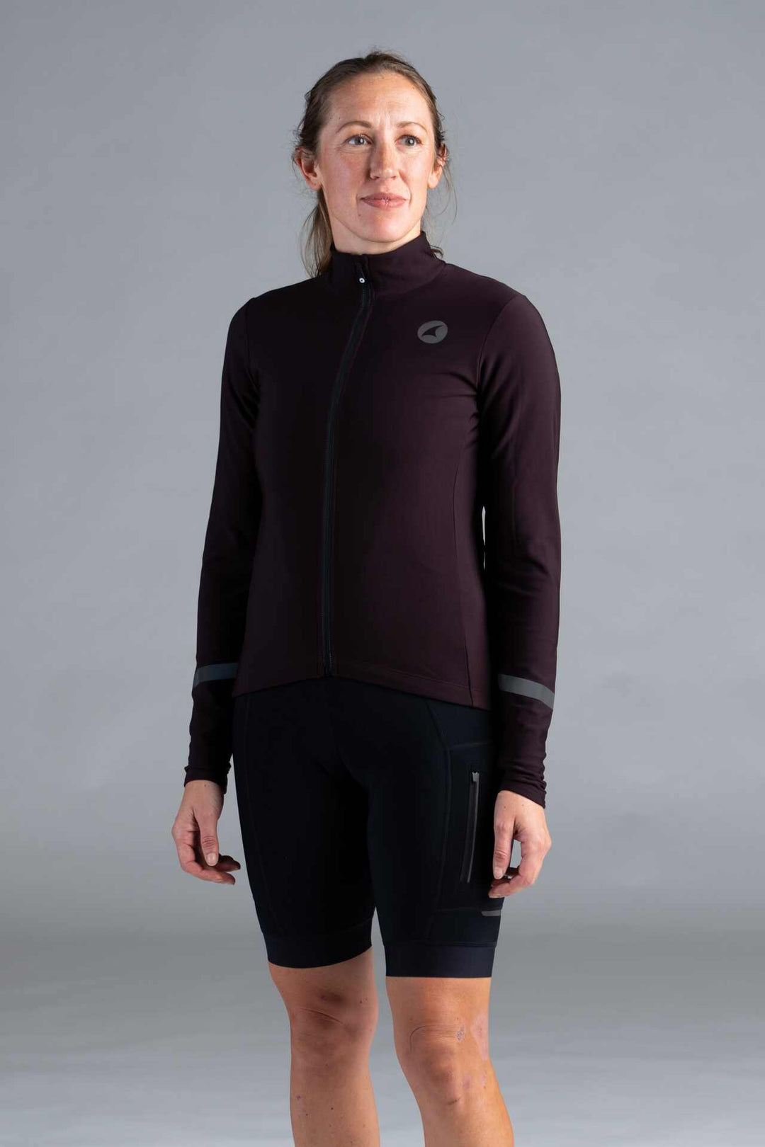 Women's Thermal Cycling Bibs with Pockets - With Jersey