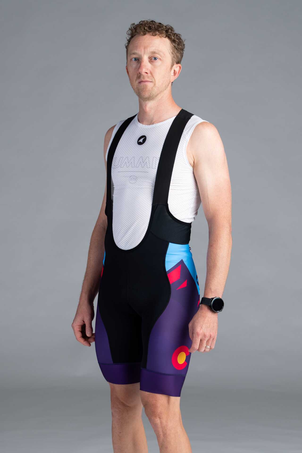 Men's Colorado MTN Silhouette Ascent Vector Bibs - Long