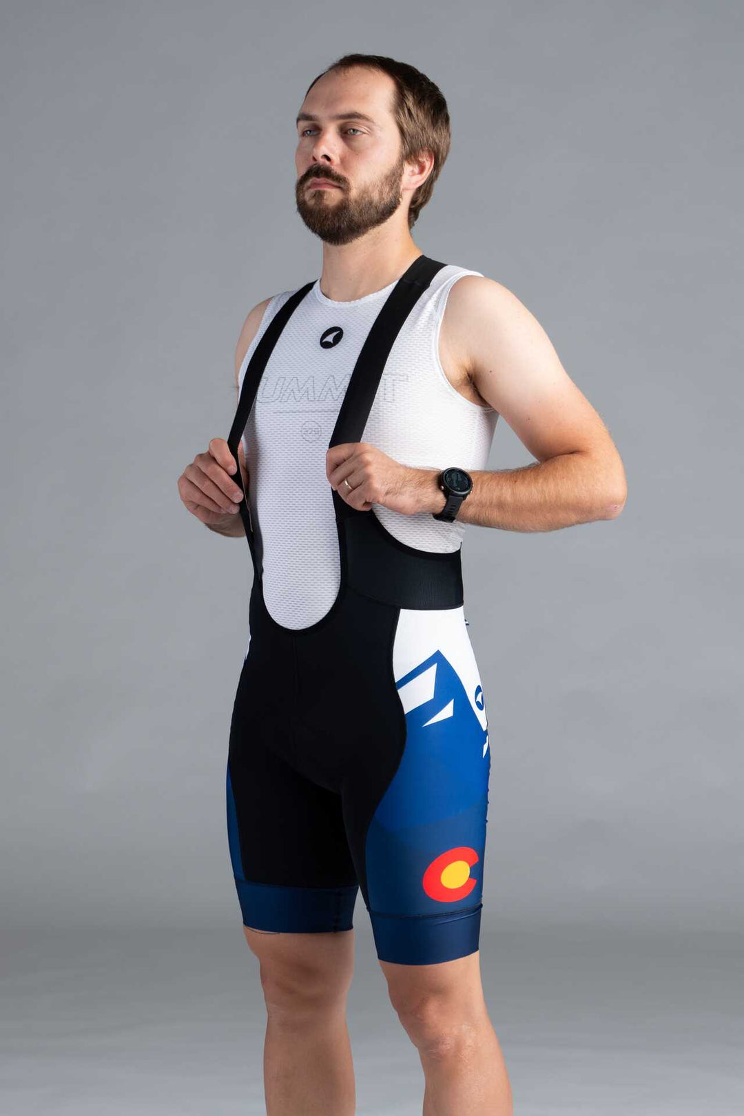 Men's Colorado MTN Silhouette Ascent Vector Bibs - Long