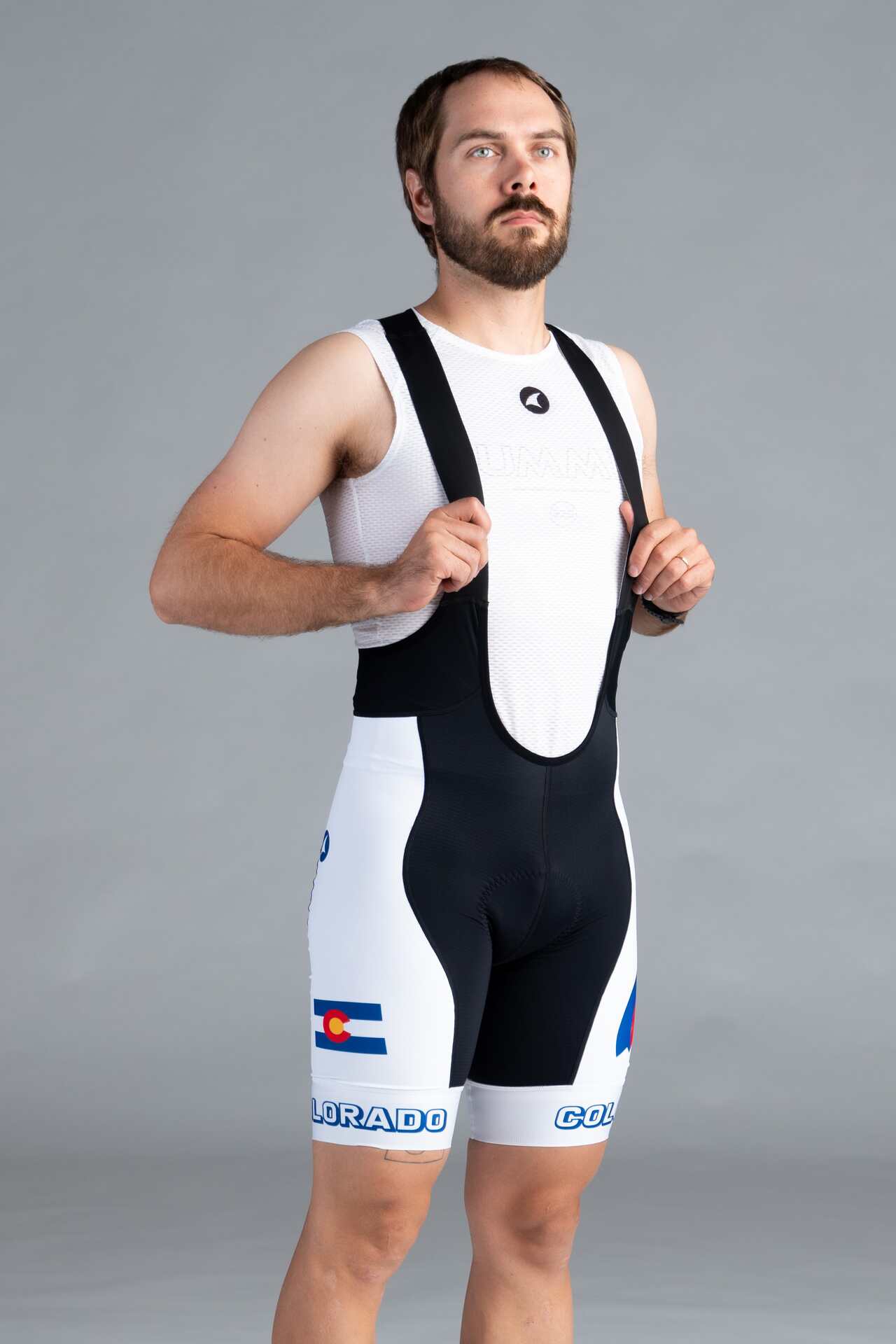 Men's Colorado Retro MTN Ascent Vector Bibs - Long